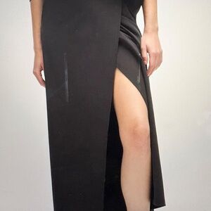 NWT Lululemon Athletica Black Daydrift High Rise Maxi Skirt